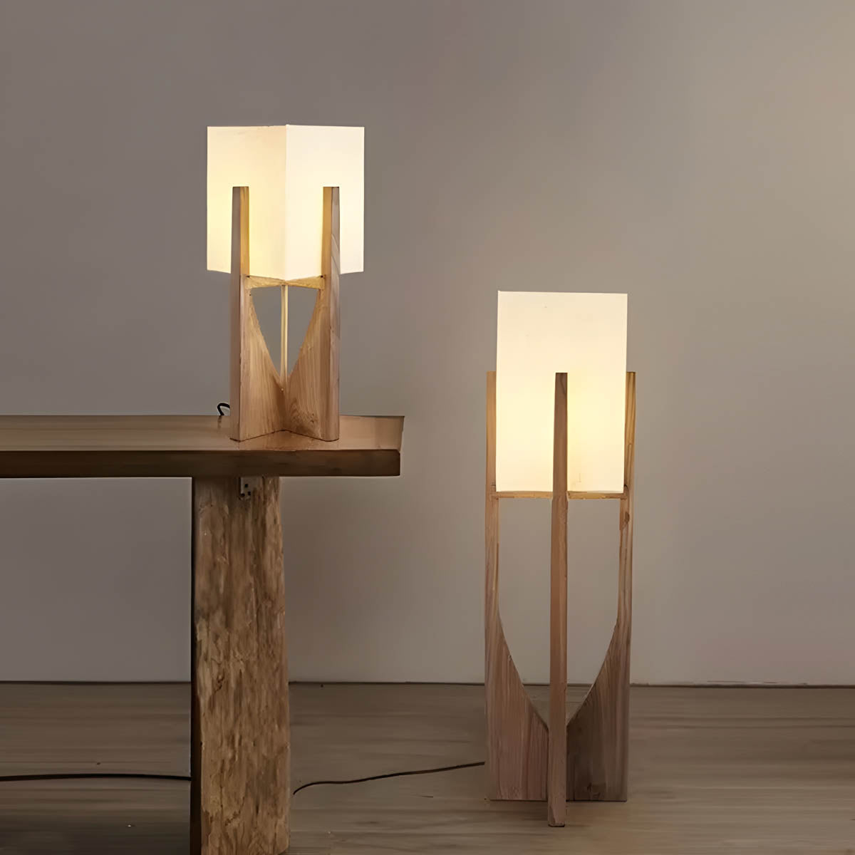 Whitmore Reach Wood Floor Lamp — gallery image 3