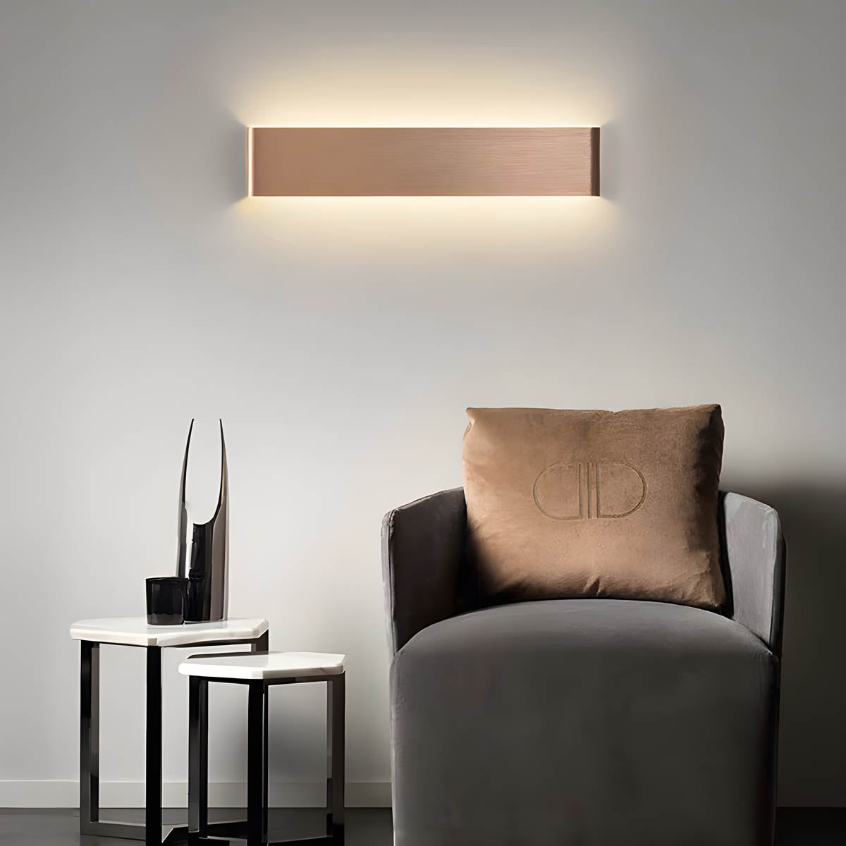 Fennel Form Aluminum Wall Sconce — gallery image 3