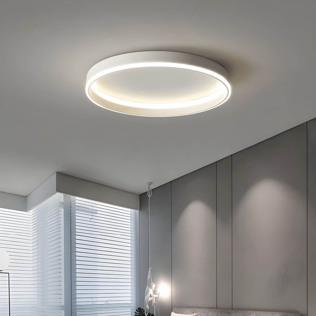 Willoughby Form Aluminum Ceiling Light — gallery image 3