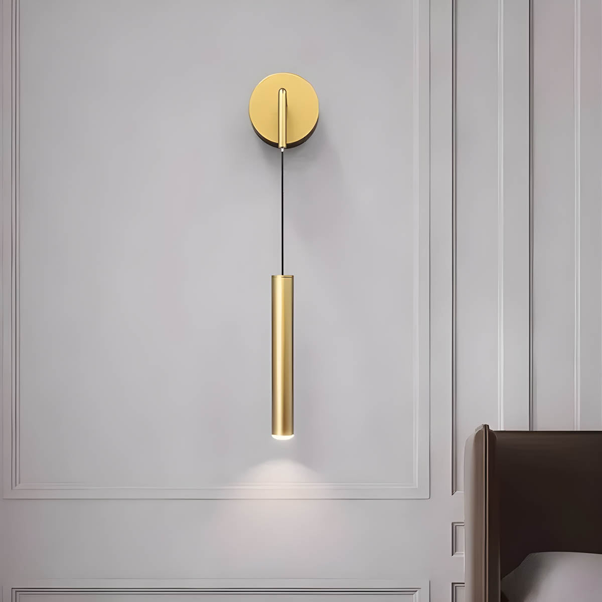 Eversley Form Aluminum Wall Sconce — gallery image 2