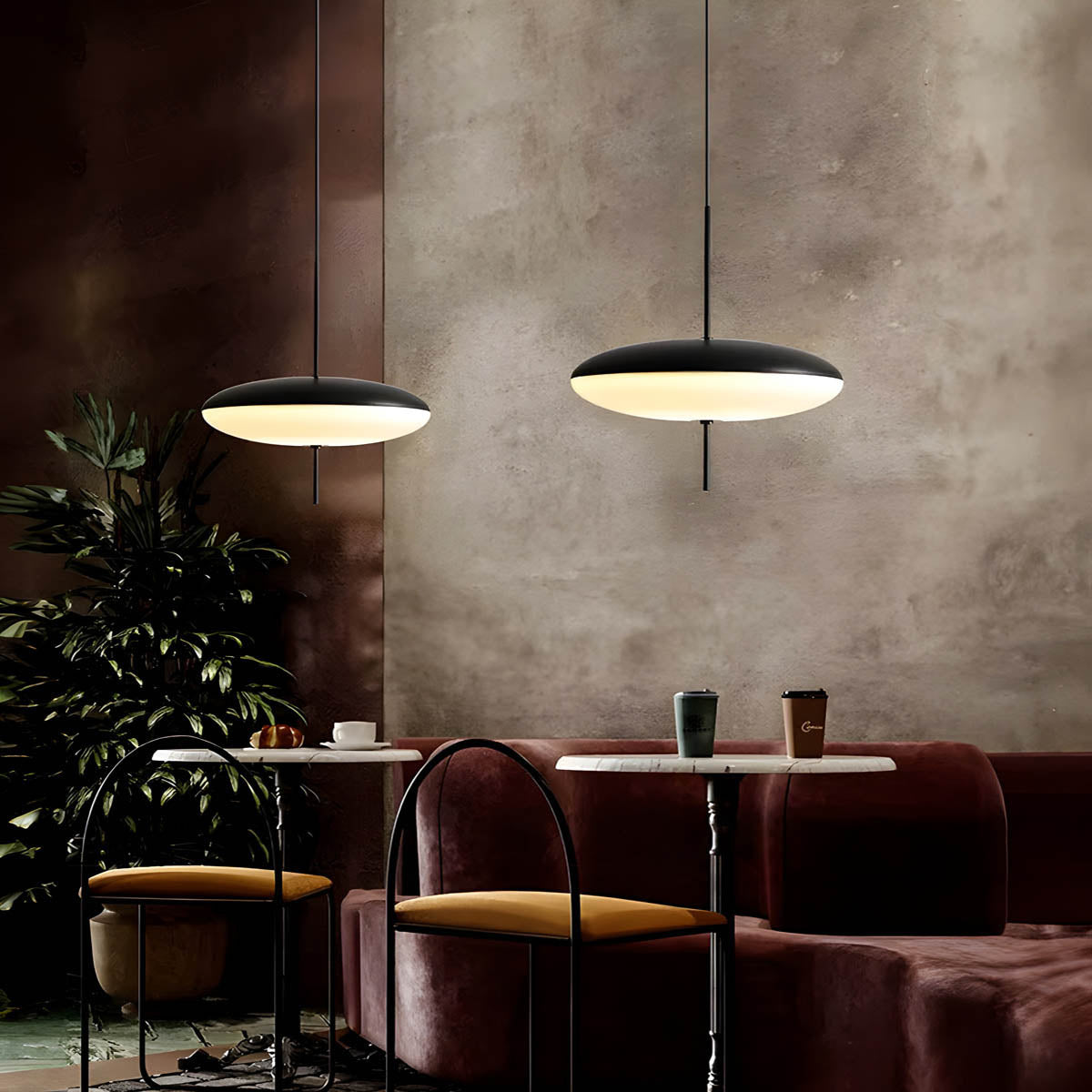 Pemberley Form Acrylic Pendant Light — gallery image 2