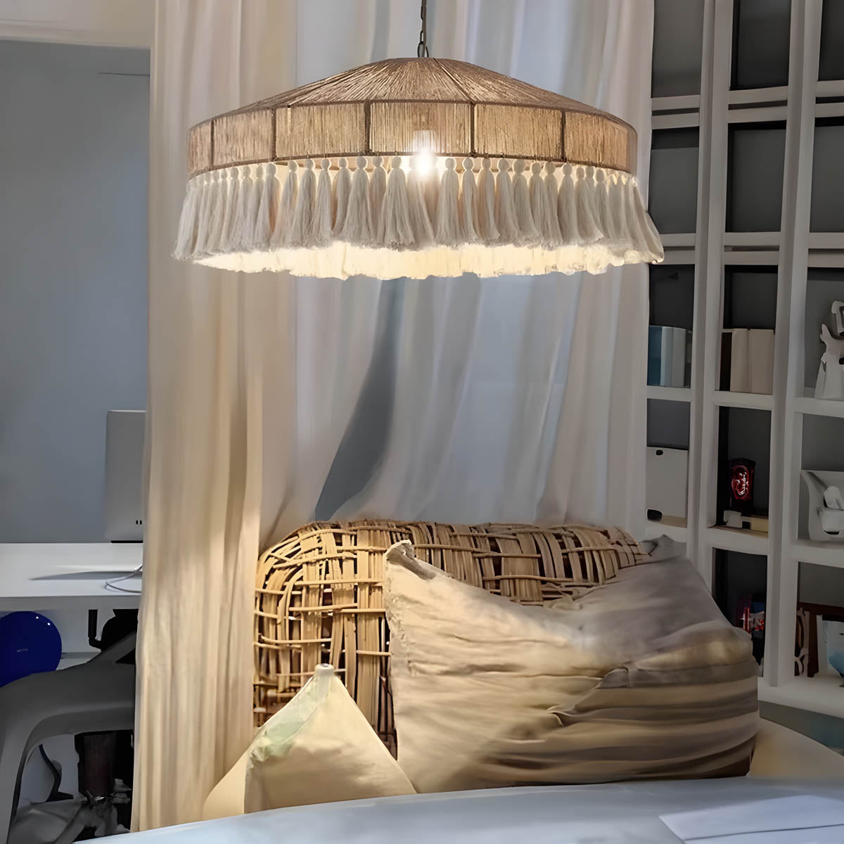 Whitmore Form Rope Chandelier — gallery image 2
