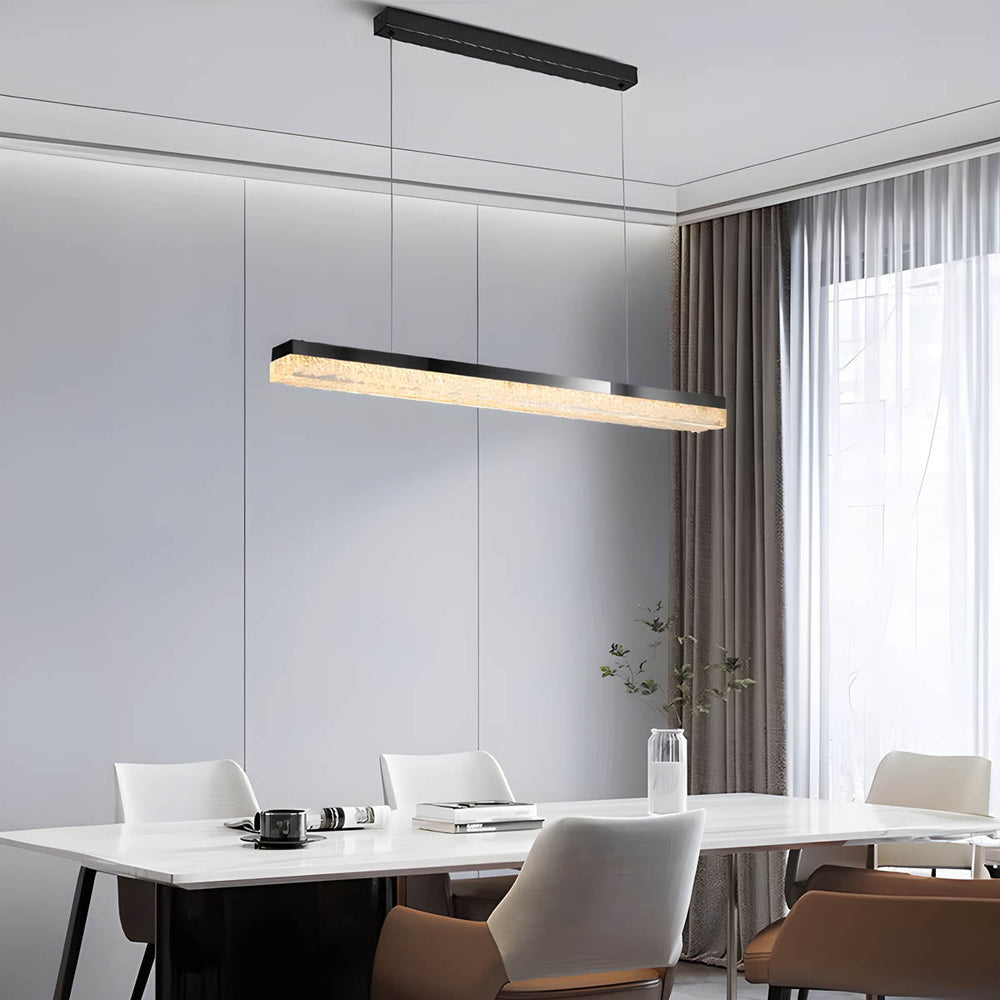 Alder Beam Resin Pendant Light — gallery image 4