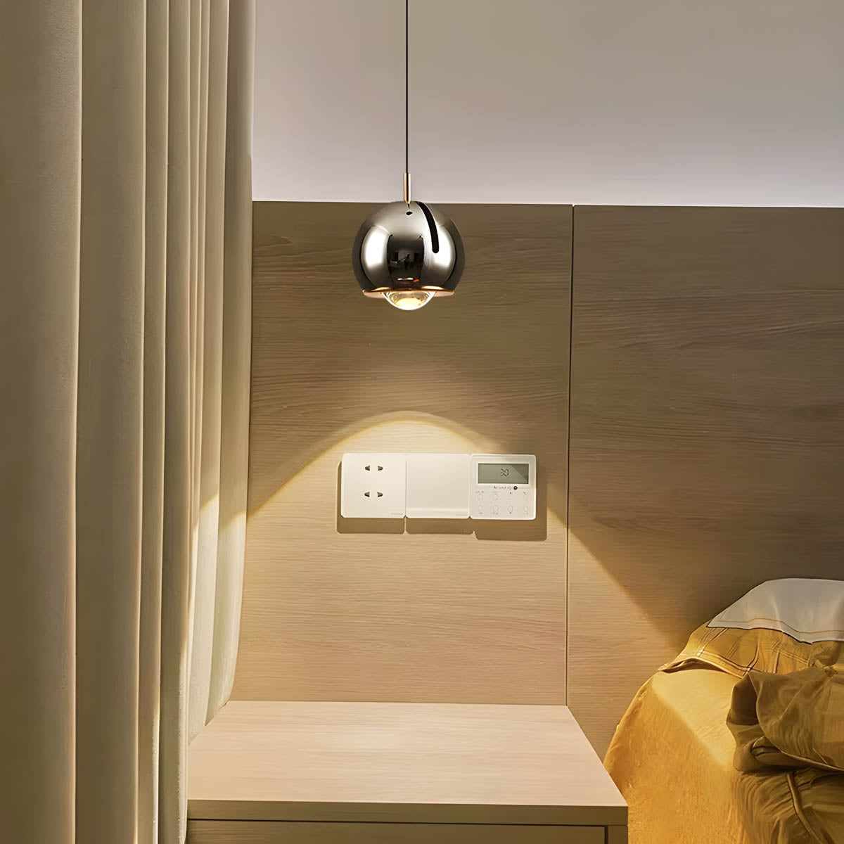 Marlow Beam Glass Pendant Light — gallery image 3