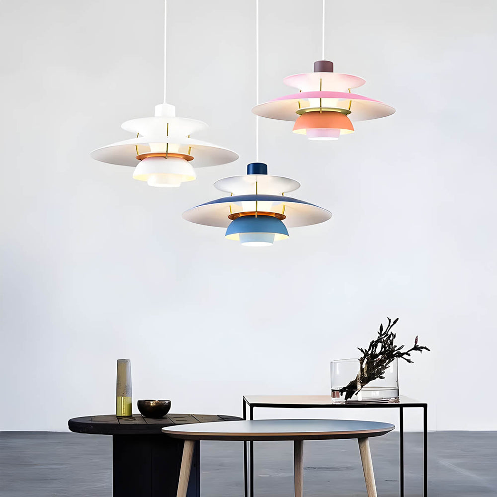 Beechwood Beam Aluminum Pendant Light — gallery image 4