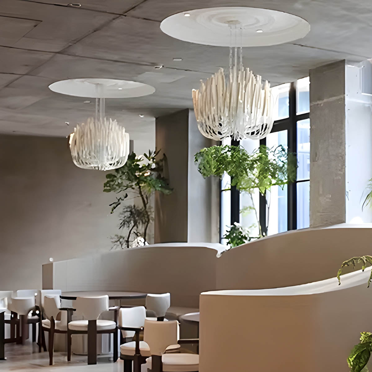 Hartley Beam Wood Chandelier — gallery image 3