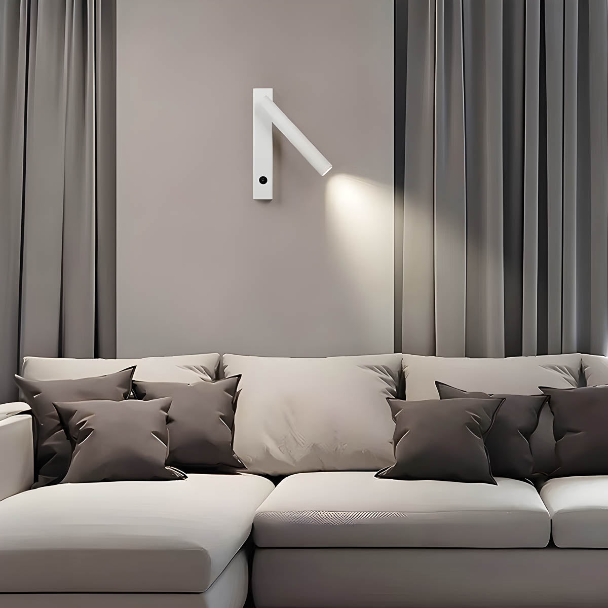 Aplique de pared de aluminio rama de enebro — foto 2