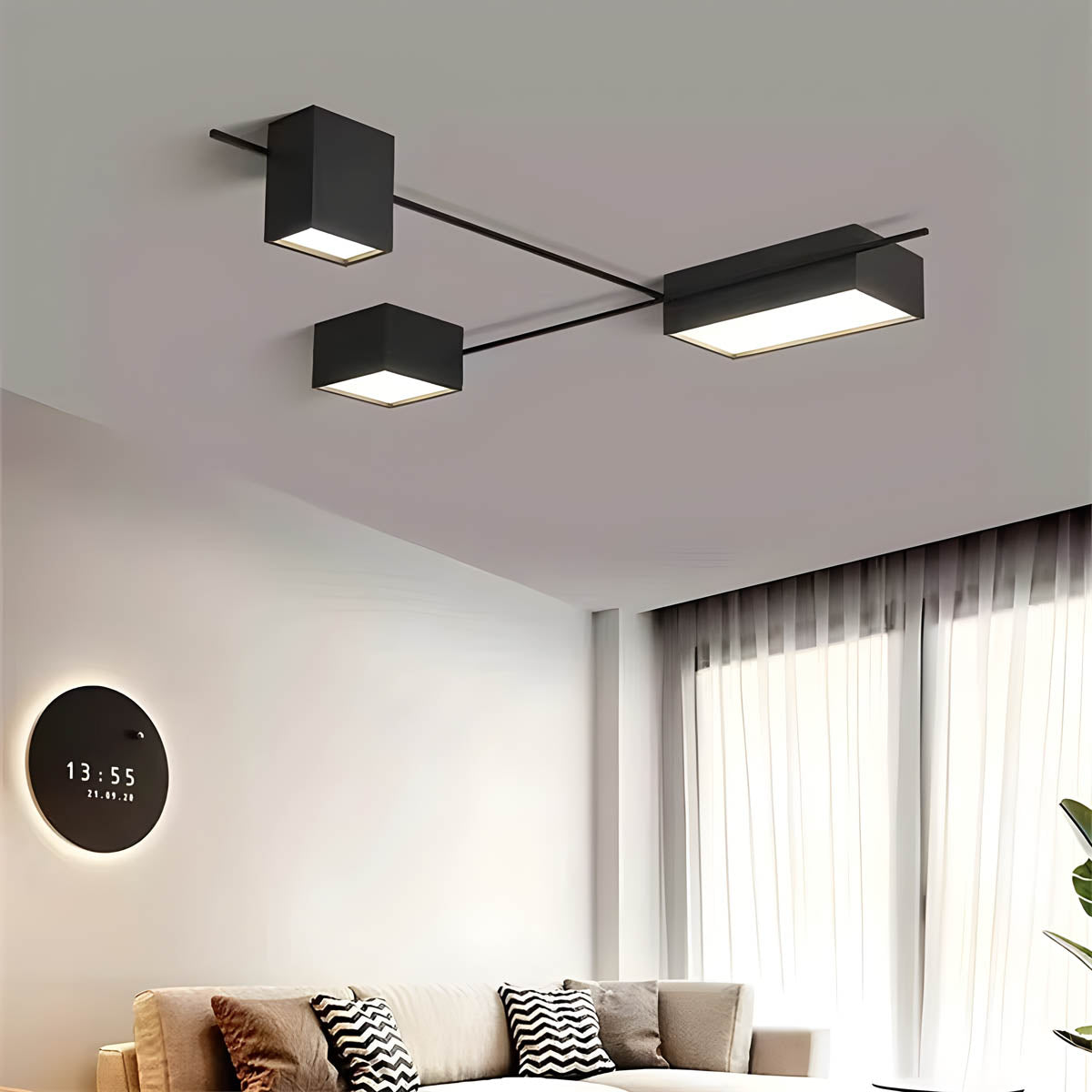 Sorrel Branch Acrylic Ceiling Light — gallery image 3