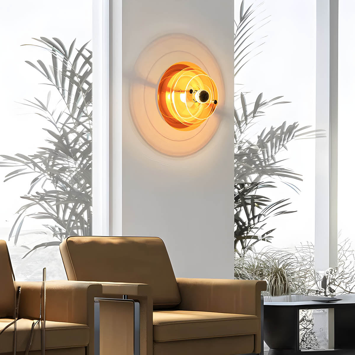 Sequoia Branch Acrylic Wall Sconce — gallery image 3