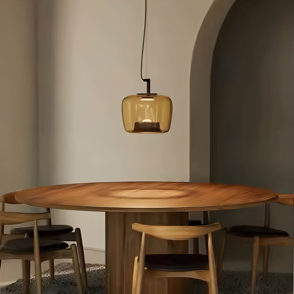 Hazel Branch Glass Pendant Light — gallery image 2