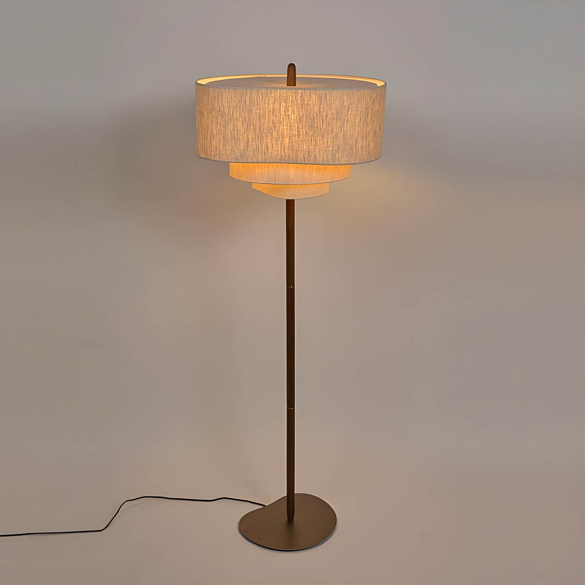 Briarwood Branch Wood Floor Lamp — gallery image 2