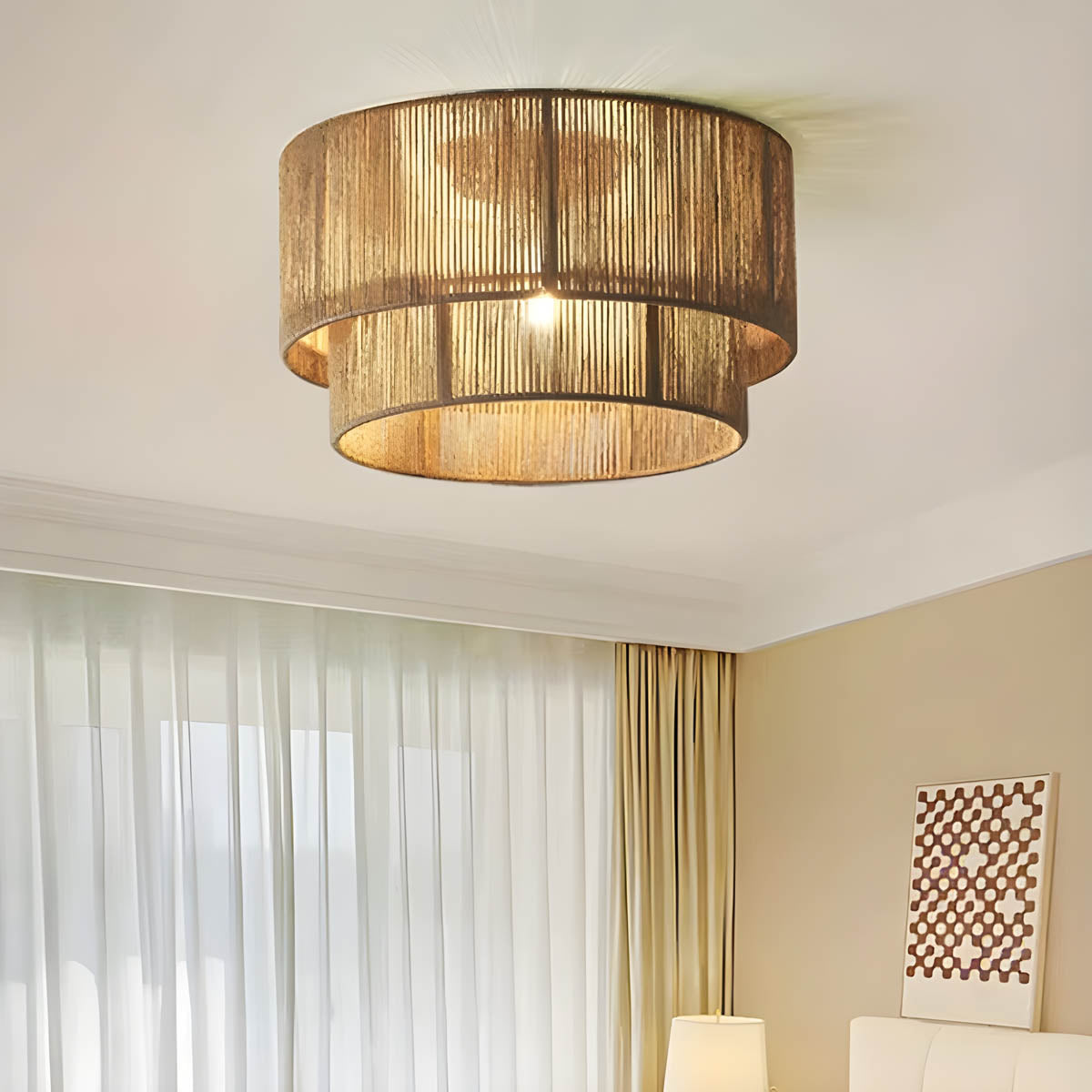 Asterwood Branch Rope Chandelier — gallery image 3
