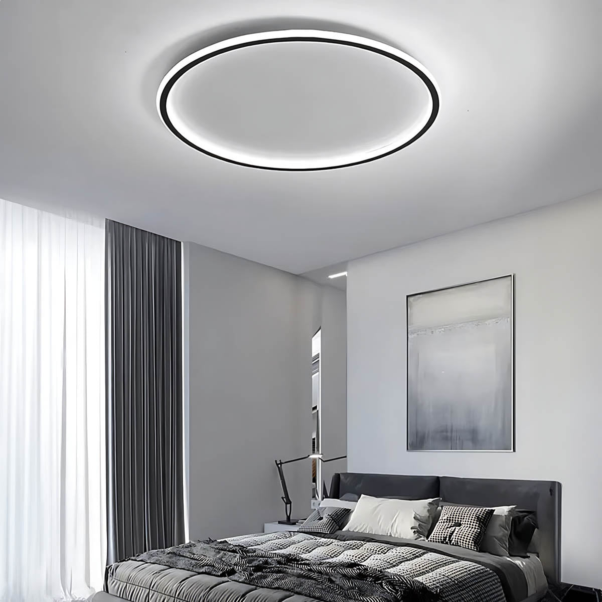 Pemberley Branch Aluminum Ceiling Light — gallery image 3