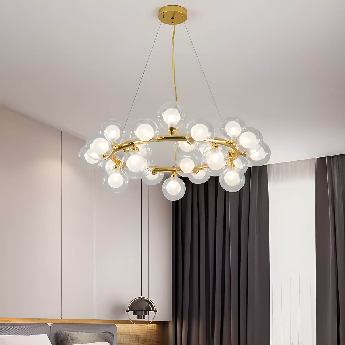 Brier Drop Glass Chandelier — gallery image 3