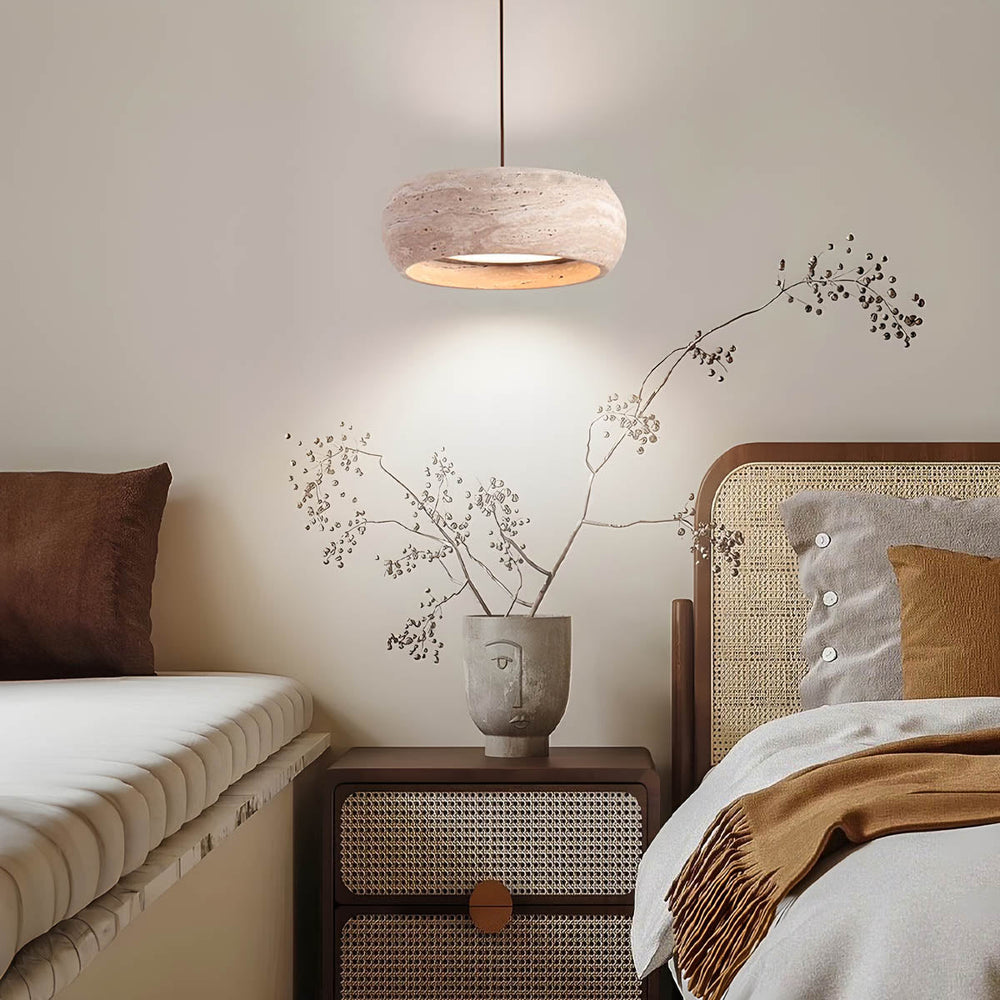 Pendente de Travertino Sherwood Drop — foto 4