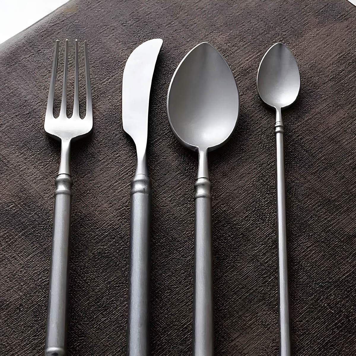 Silverwood Drop Stainless Steel Flatware Set — gallery image 3
