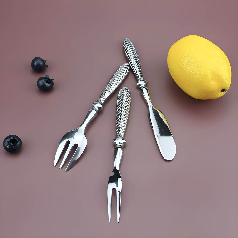 Woodford Drop Stainless Steel Flatware Set — gallery image 4