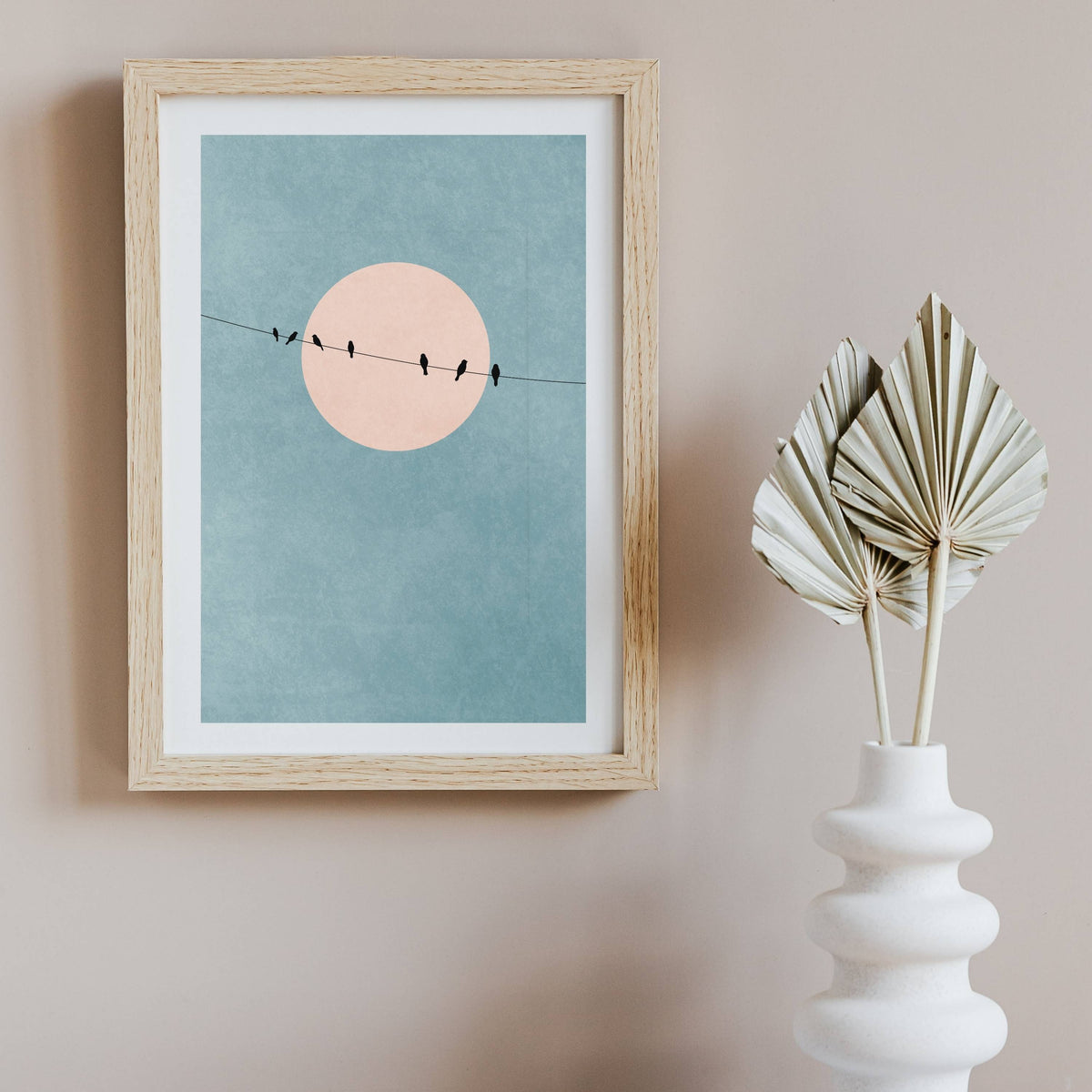 Wildwood Curve Sun Wall Art Print — gallery image 3