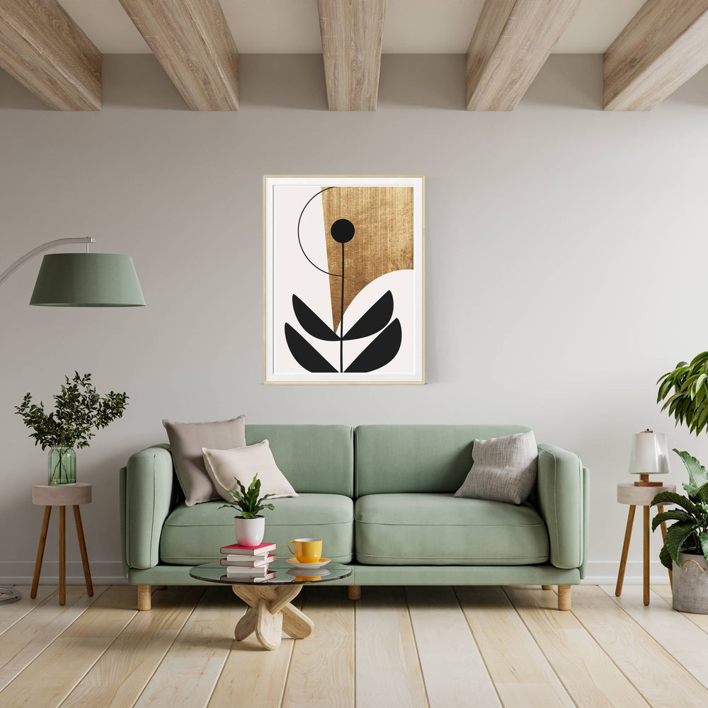 Oakmere Curve Botanical Wall Art Print — gallery image 4