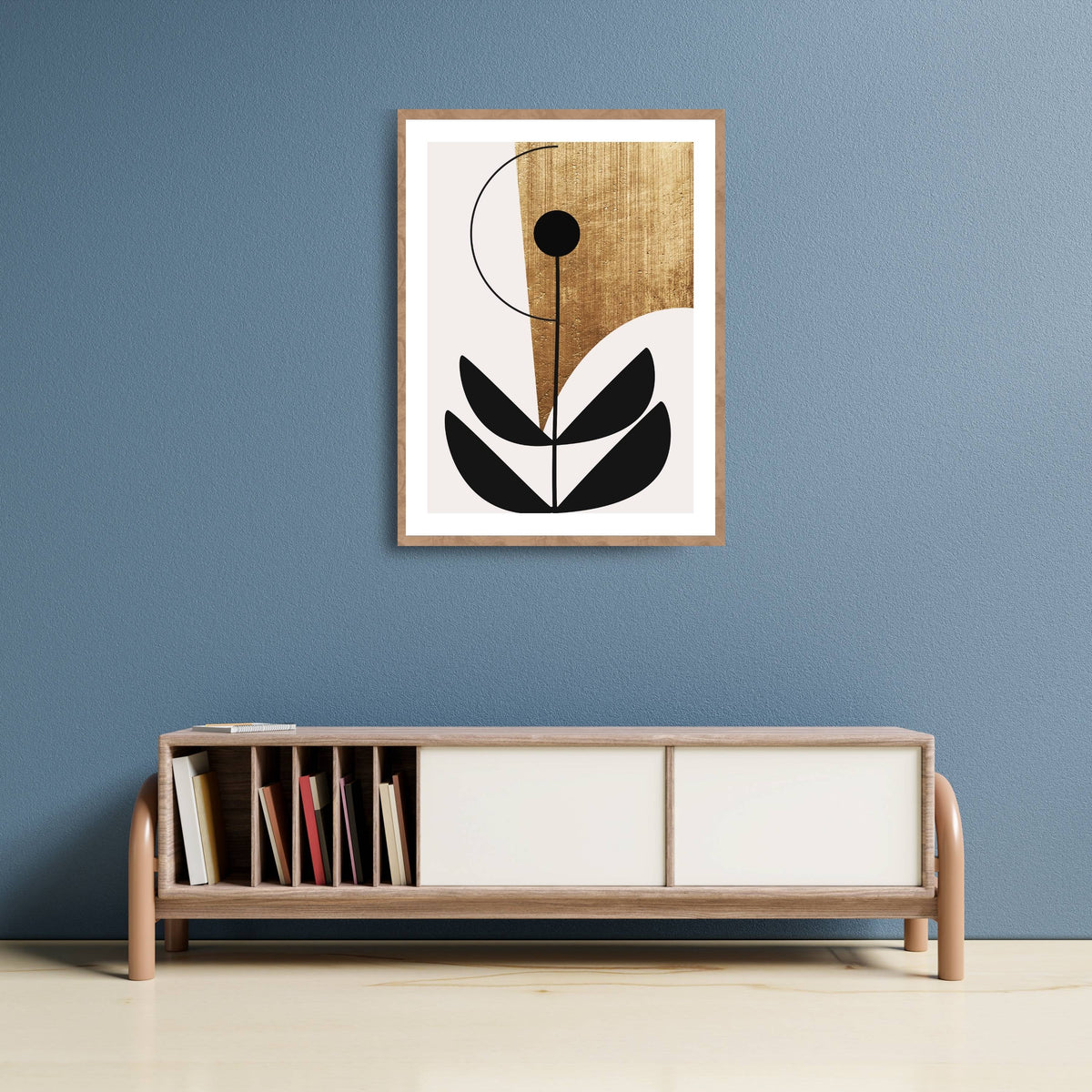 Oakmere Curve Botanical Wall Art Print — gallery image 3