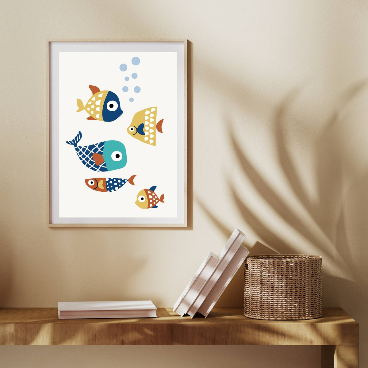 Greystone Curve Fish Wall Art Print — gallery image 3