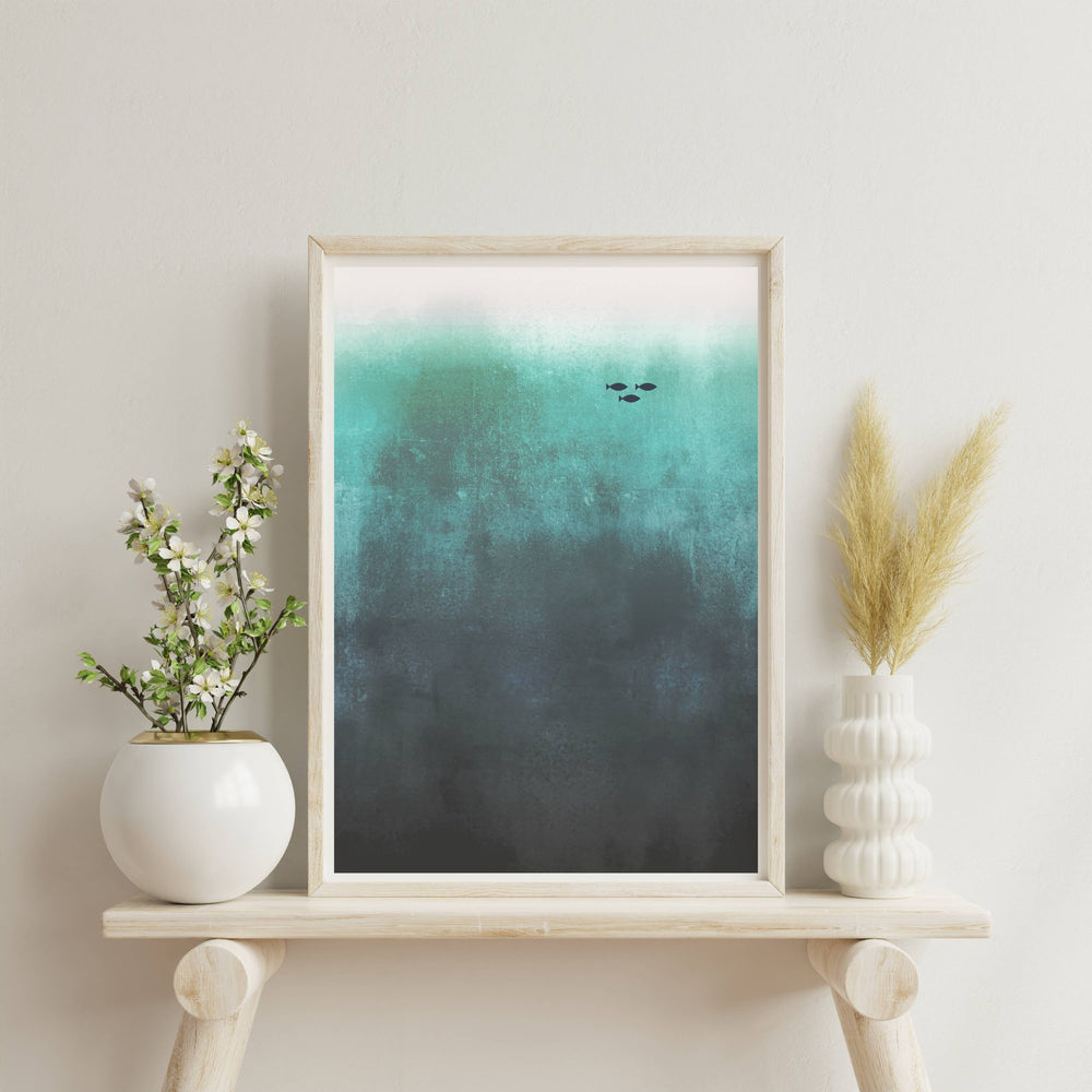 Elmsford Curve Fish Wall Art Print — gallery image 4