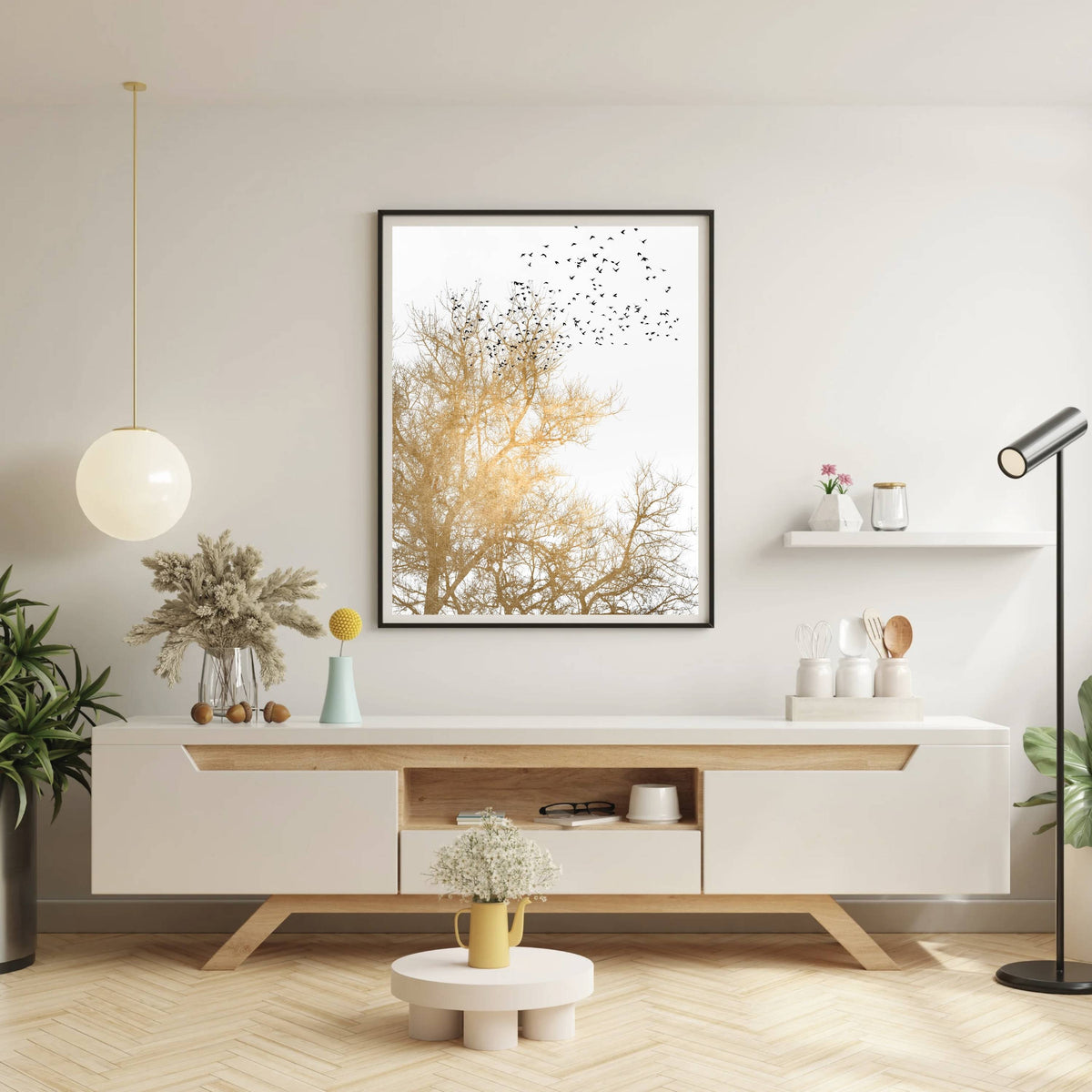 Cedar Axis Bird Wall Art Print — gallery image 2
