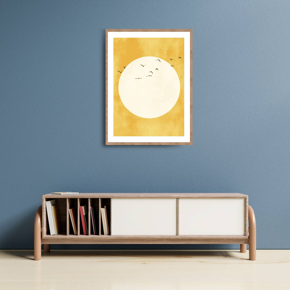 Clover Axis Bird Wall Art Print — gallery image 4