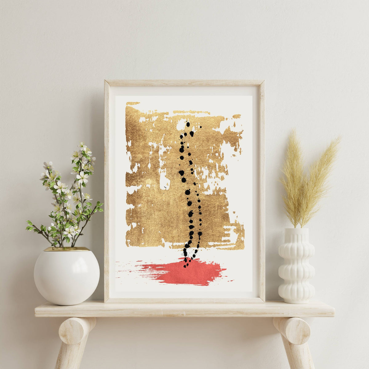 Lindenwood Axis Abstract Wall Art Print — gallery image 2