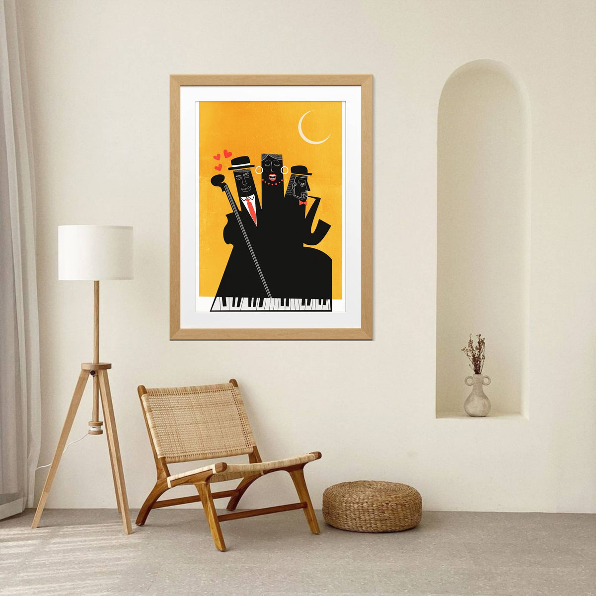 Thornfield Axis Moon Wall Art Print — gallery image 2