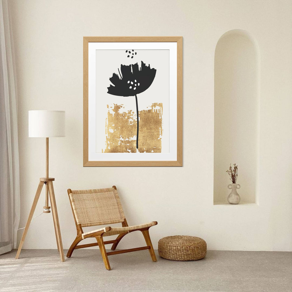 Bayberry Axis Poppy Wall Art Print — gallery image 4