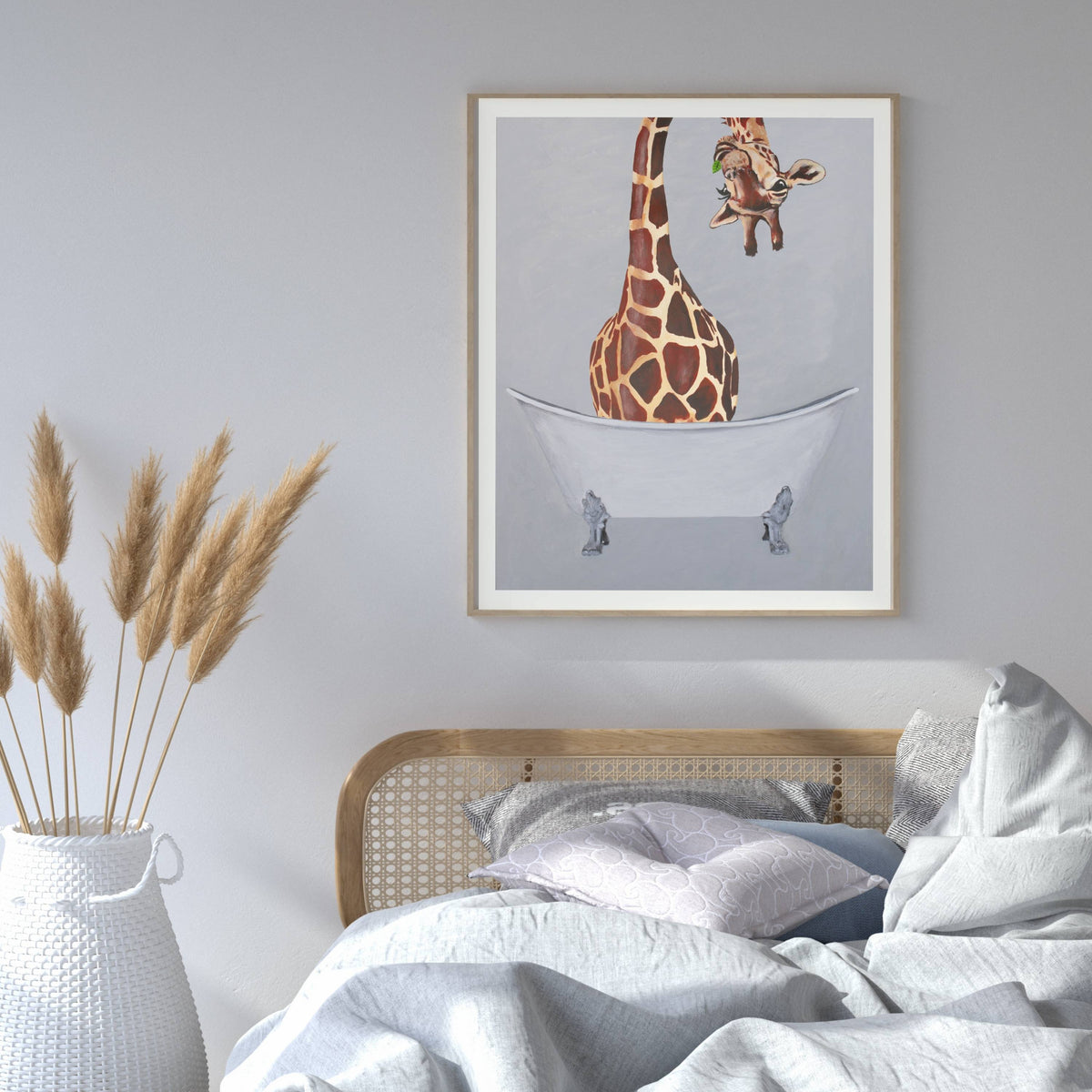 Oakmere Axis Giraffe Wall Art Print — gallery image 2