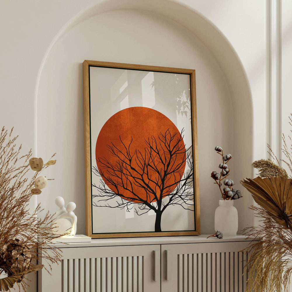 Redfern Curve Sun Canvas Wall Art — gallery image 4