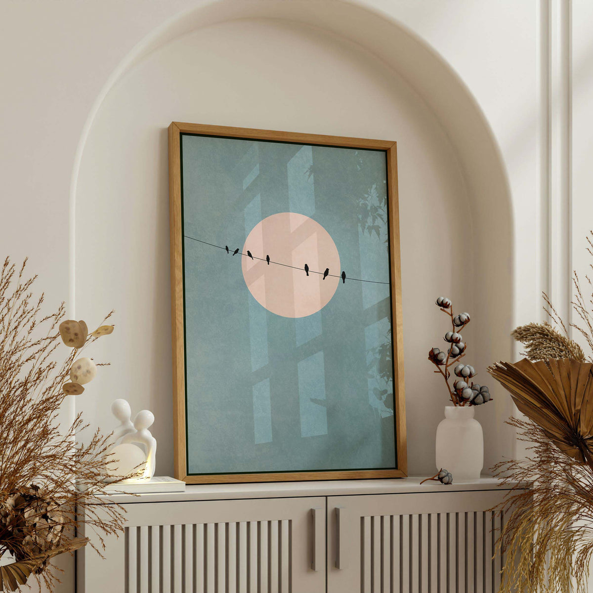 Wildwood Curve Bird Canvas Wall Art — gallery image 3