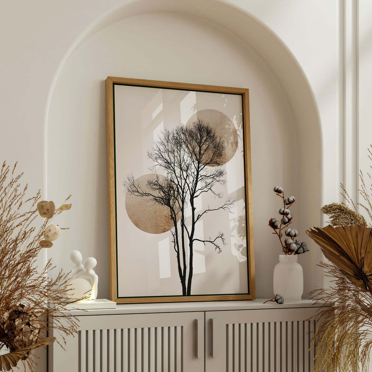 Northwick Curve Botanical Canvas Wall Art — gallery image 3