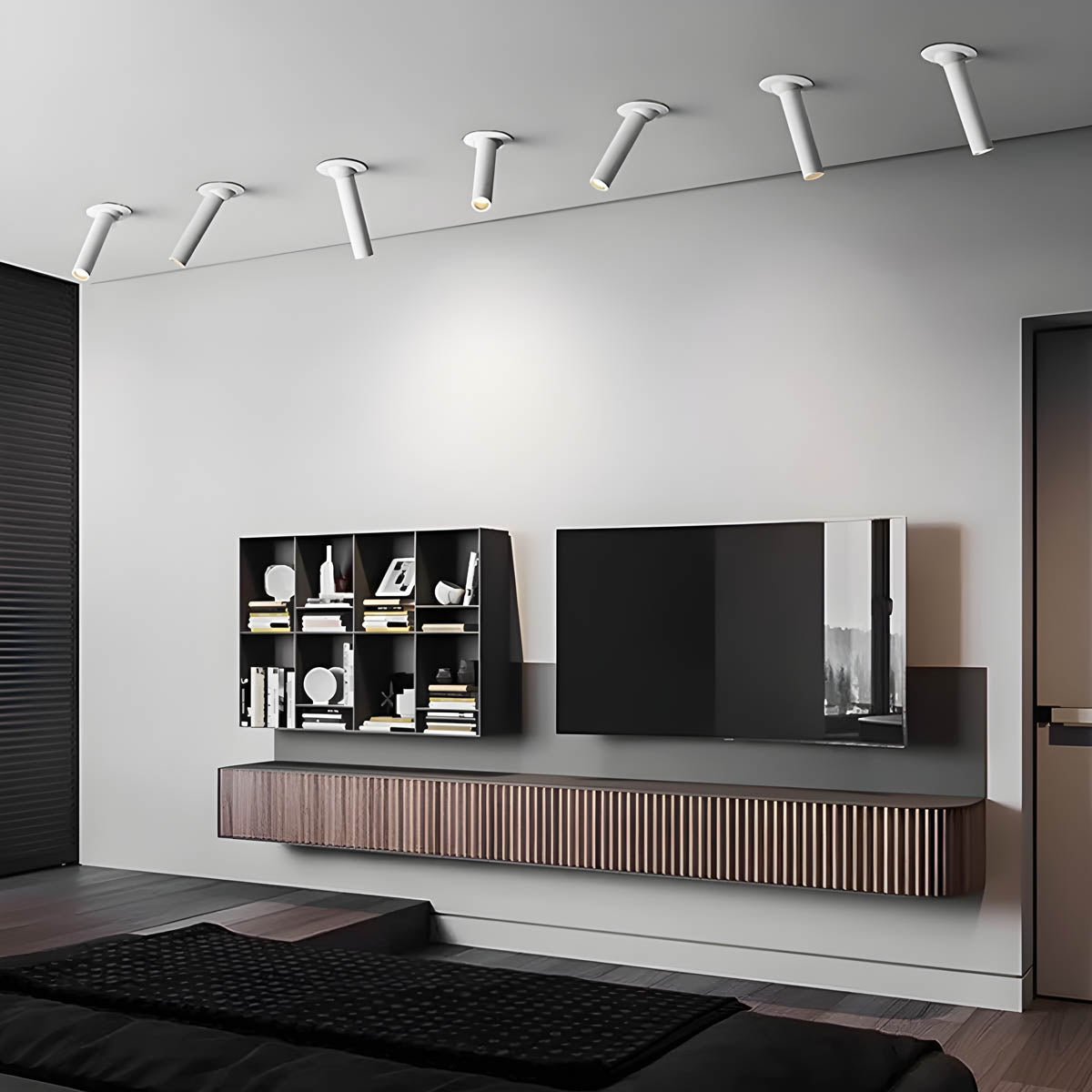 Marlow Loop Aluminum Ceiling Light — gallery image 3