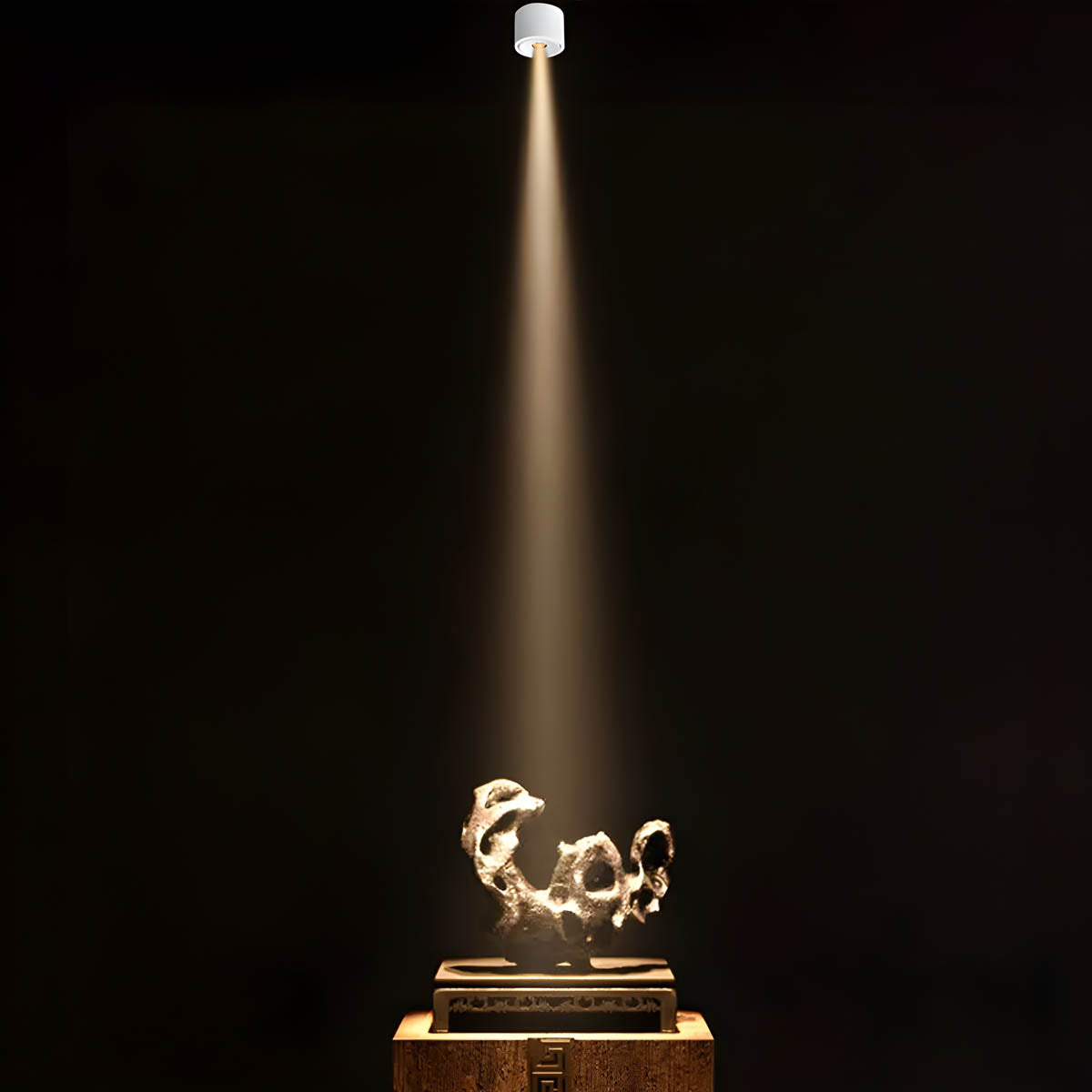 Thistle Loop Aluminum Ceiling Light — gallery image 2