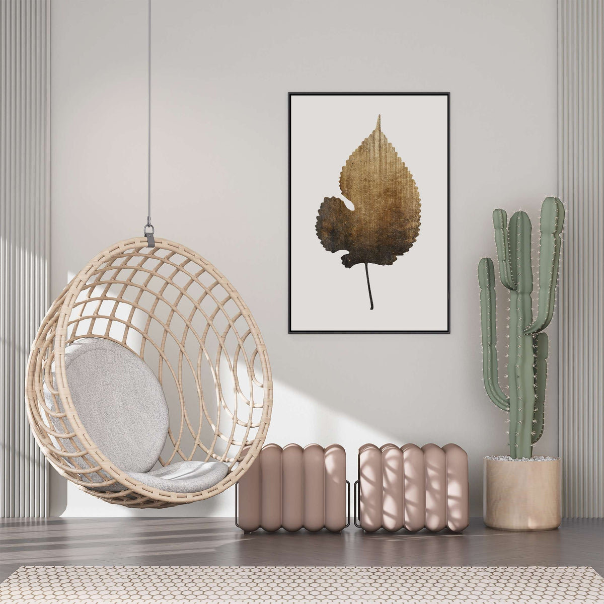 Hawthorn Axis Botanical Canvas Wall Art — gallery image 3
