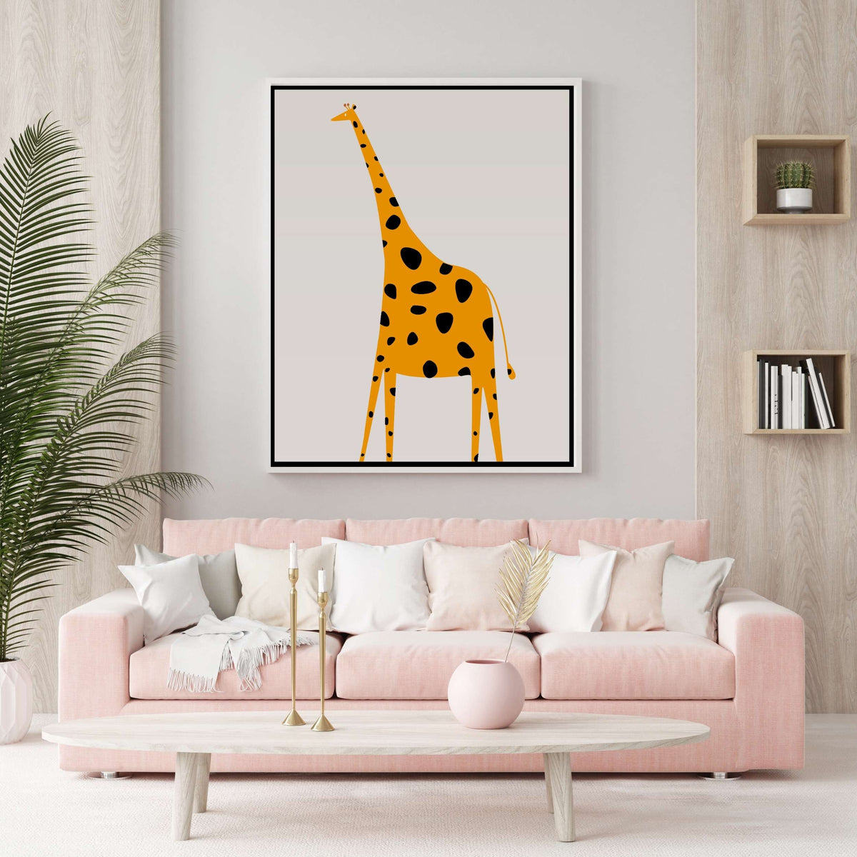 Briarwood Axis Giraffe Canvas Wall Art — gallery image 3