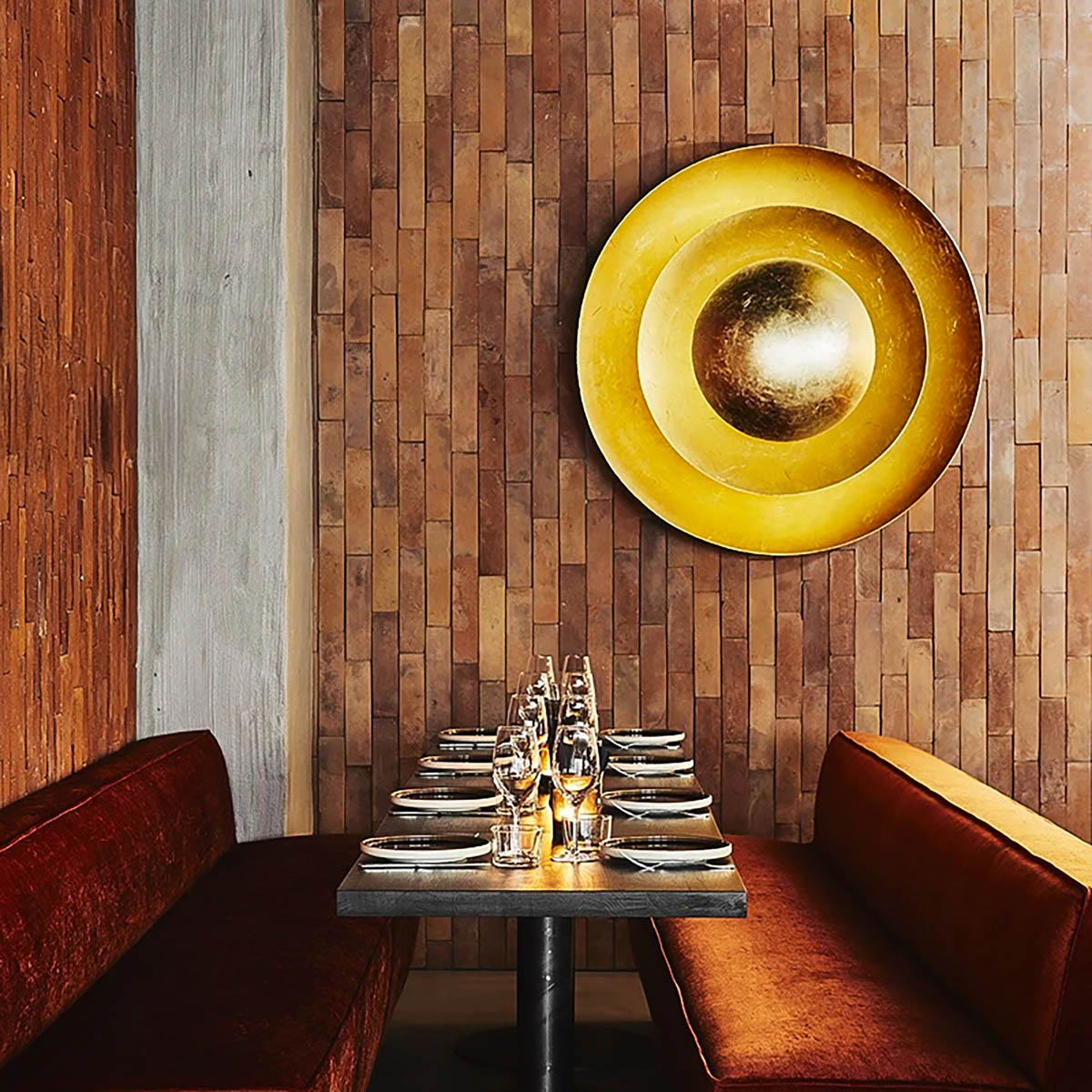 Sequoia Frame Metal Wall Sconce — gallery image 3