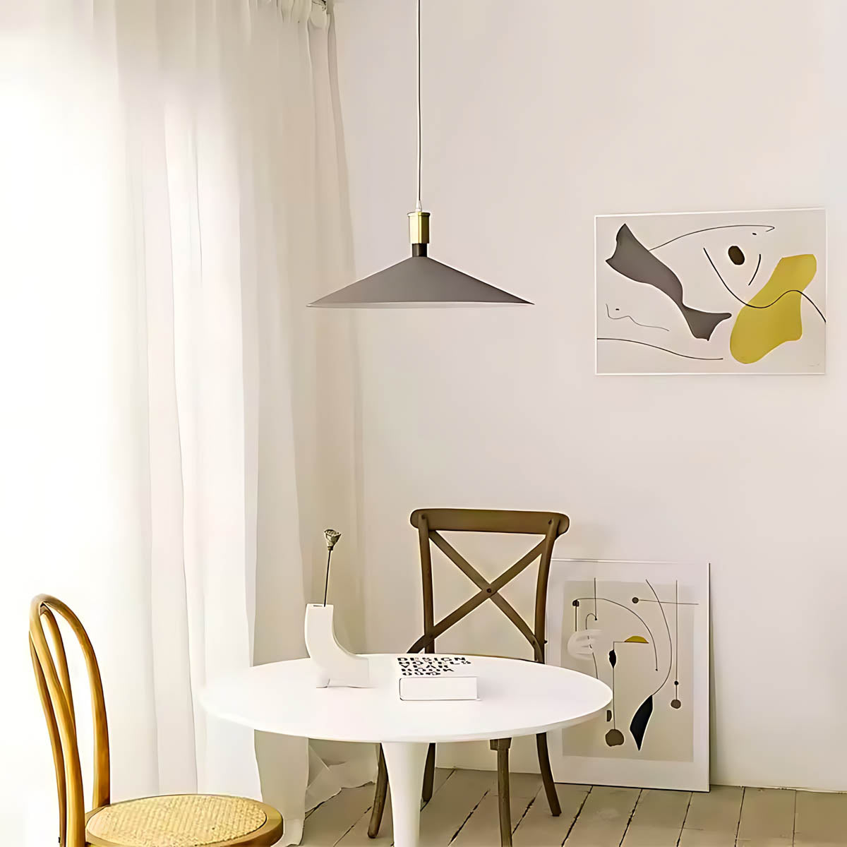 Thornfield Frame Iron Pendant Light — gallery image 3