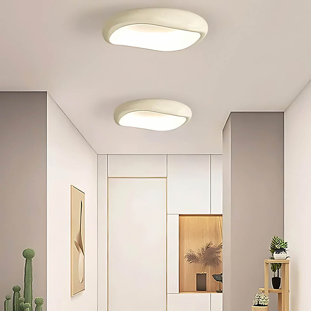 Bayberry Frame Acrylic Pebble Ceiling Light — gallery image 4