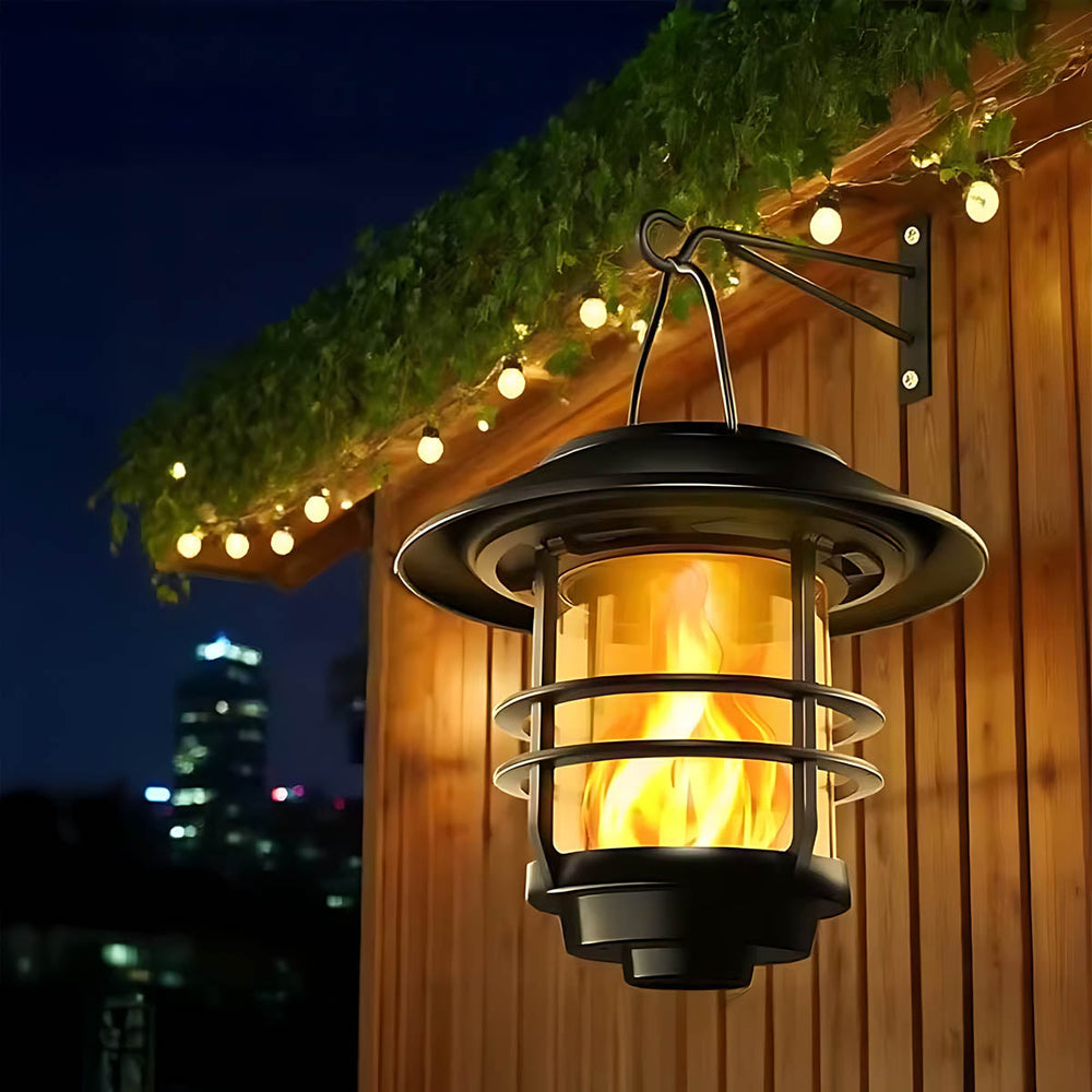 Kingsley Frame Glass Lantern Outdoor Wall Light — gallery image 4