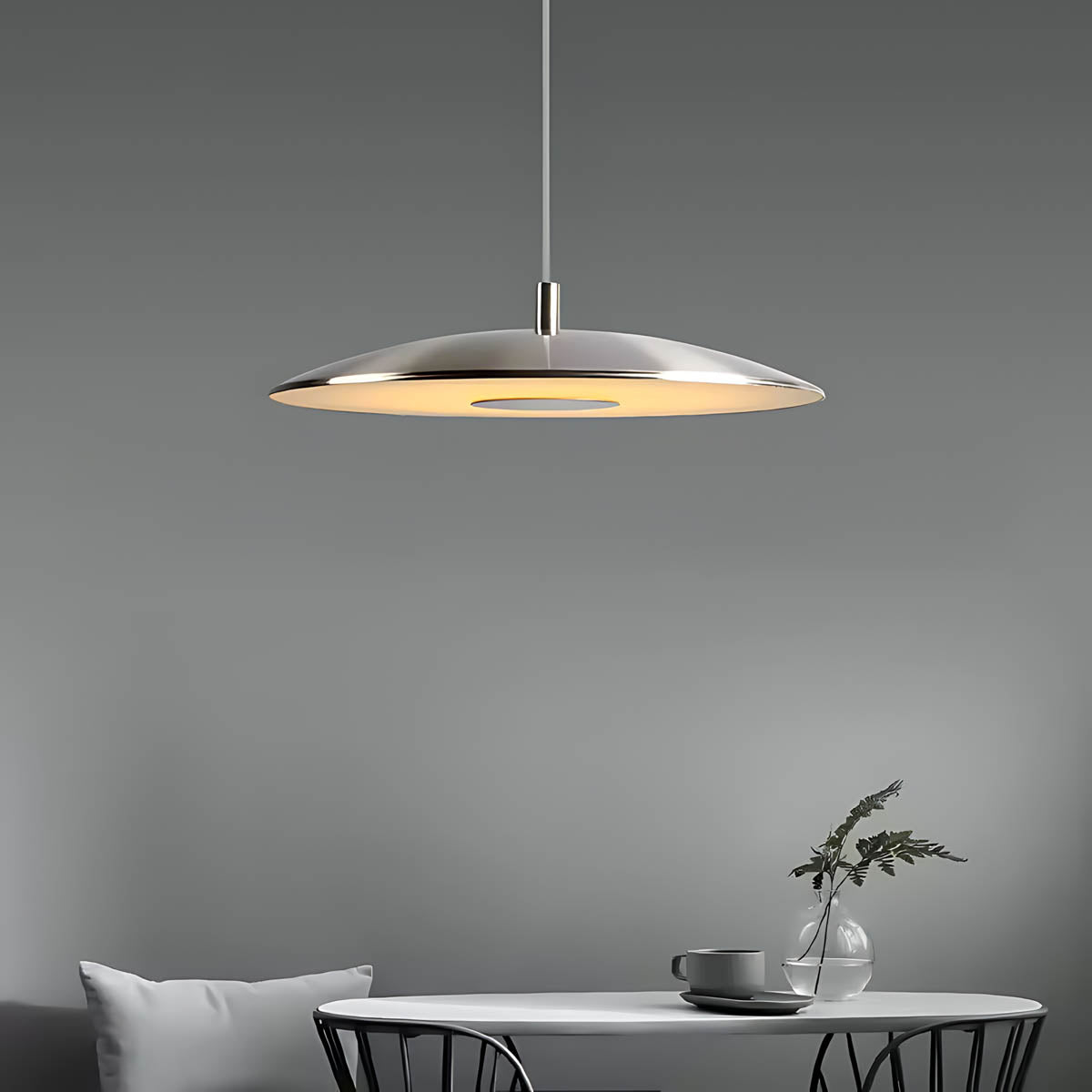 Eastmere Frame Glass Cluster Pendant Light — gallery image 2