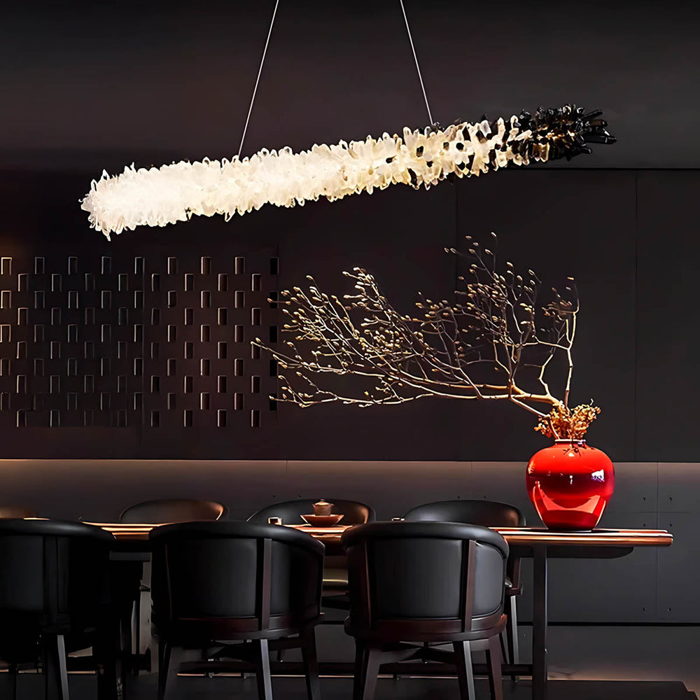 Hawick Vessel Crystal Linear Chandelier — gallery image 4