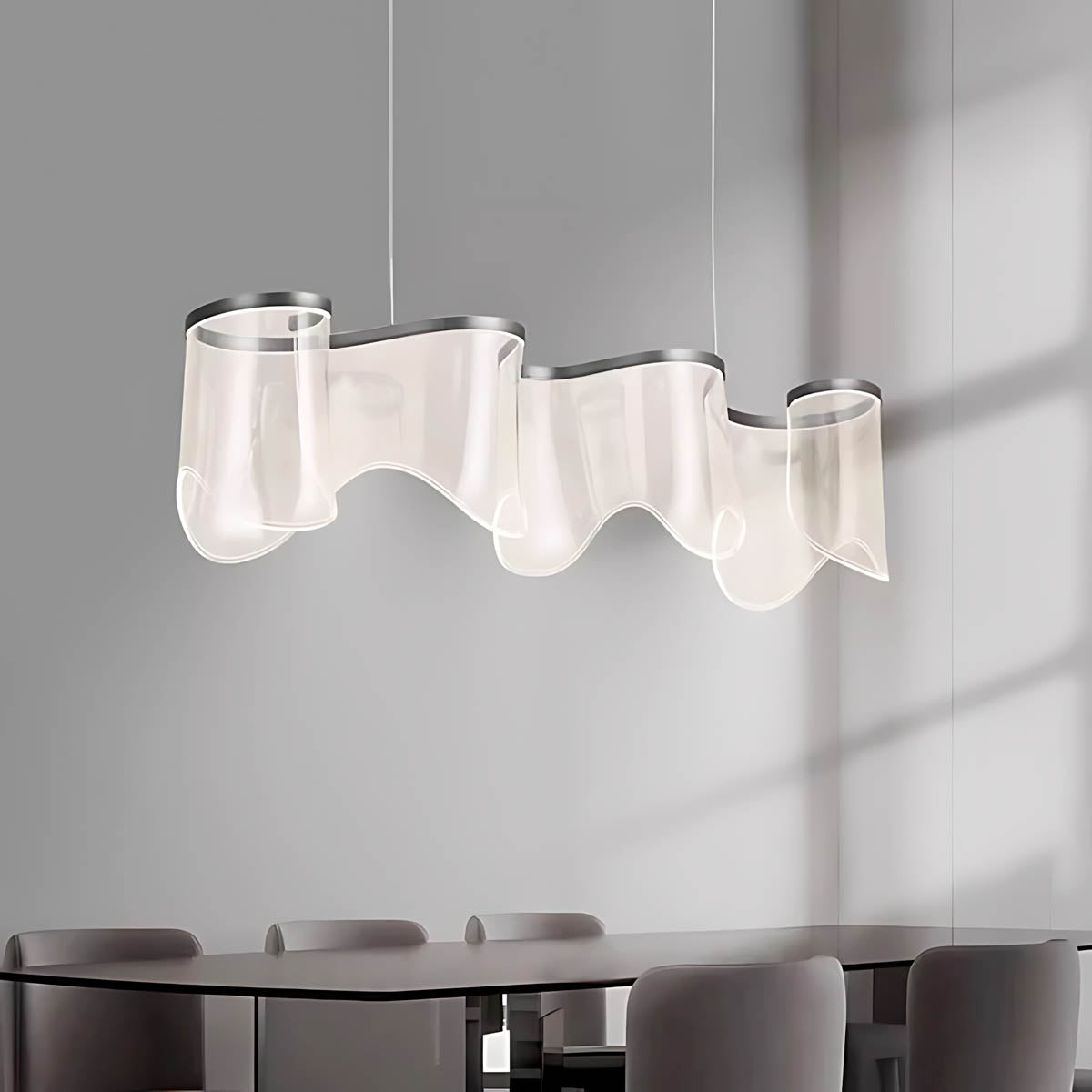 Thornfield Vessel Acrylic Chandelier — gallery image 3