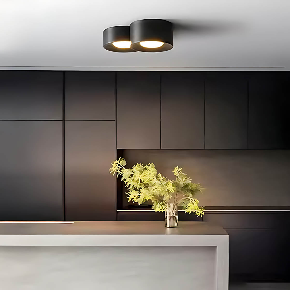 Willoughby Vessel Acrylic Cluster Ceiling Light — gallery image 2