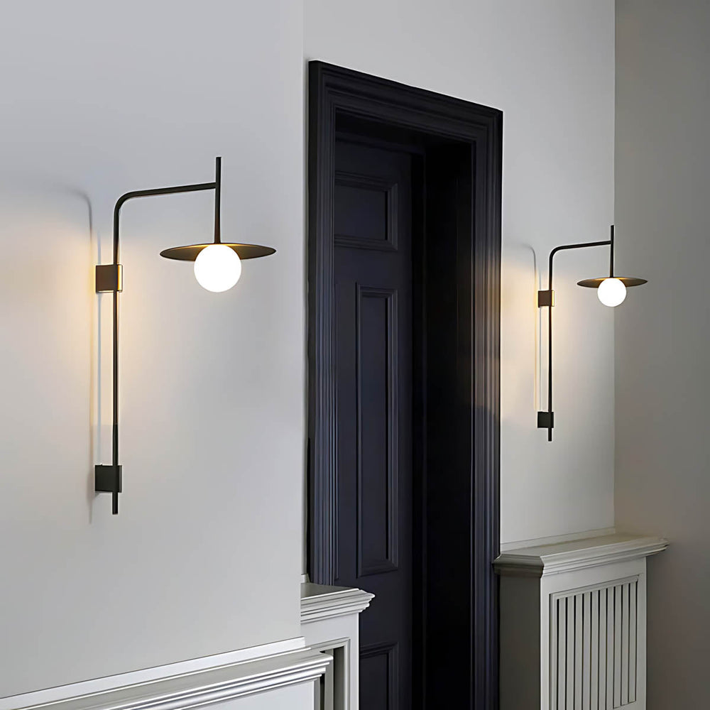 Acorn Vessel Glass Globe Wall Sconce — gallery image 4