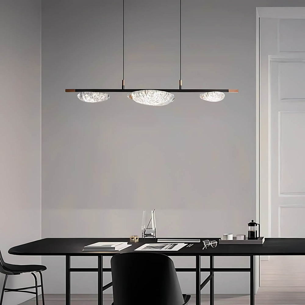 Hawthorn Span Acrylic Linear Chandelier — gallery image 4