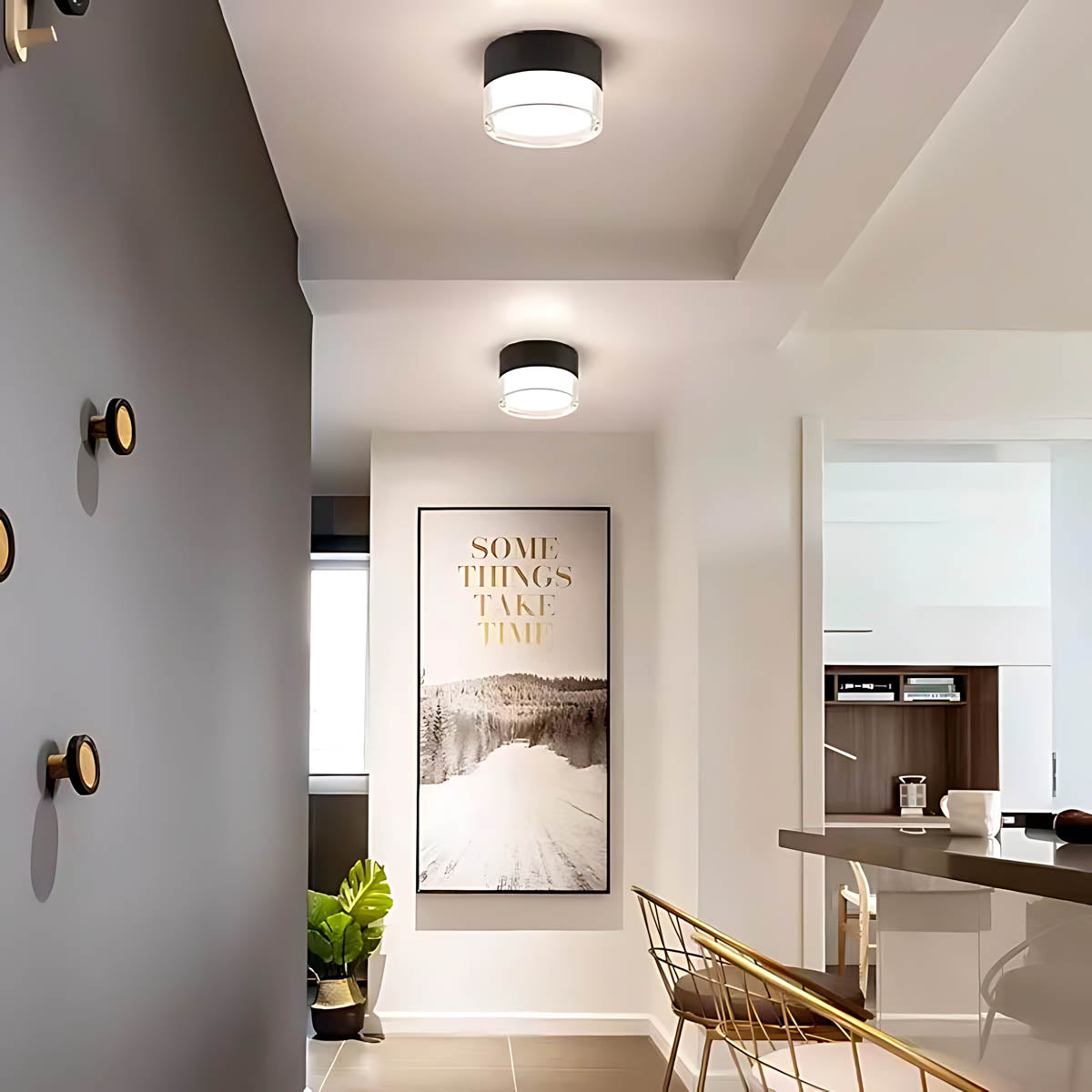Marlow Span Aluminum Ceiling Light — photo 2